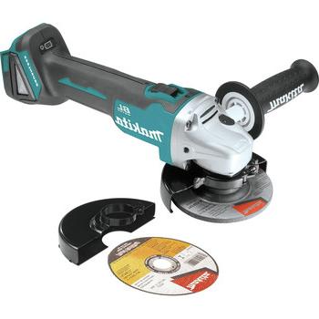 ANGLE GRINDERS | Factory Reconditioned Makita XAG04Z-R 18V LXT Lithium-Ion Brushless Cordless 4-1/2 / 5 in. Cut-Off/Angle Grinder, (Tool Only)