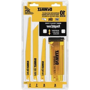 RECIPROCATING SAW ACCESSORIES | Dewalt DW4898 10-Piece Bi-Metal Reciprocating Saw Blade Set