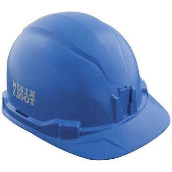 HARD HATS | Klein Tools 60248 Non-Vented Cap Style Hard Hat - Blue