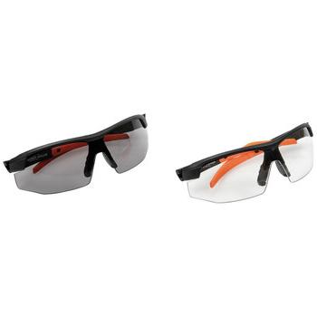 眼睛保护| 克莱恩的工具 60174 2件套标准半框架安全眼镜组合包-透明/灰色镜片