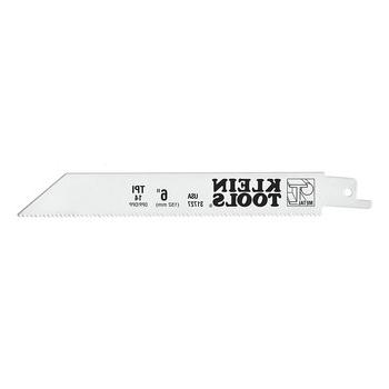 RECIPROCATING SAW BLADES | Klein Tools 31727 5-Piece 6 in. 14 TPI Reciprocating Saw Blade Set
