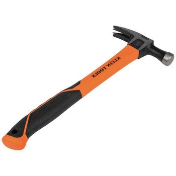 CLAW HAMMERS | Klein Tools H80718 18 oz. 15 in. Straight Claw Hammer